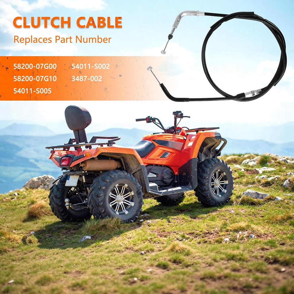 Clutch Cable Replacement for Suzuki LTZ400 Replaces 58200-07G00