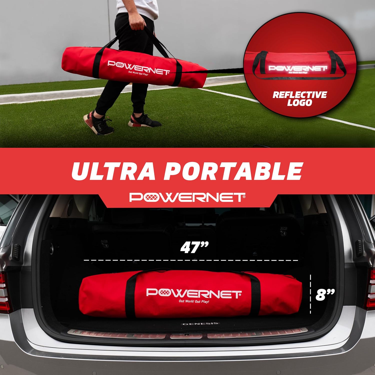 Soccer Goal for Backyard, 3Mx2M / 6x4 / 8x4 / 12x6 / 14x7 /18.5x6.5 / 21x7 / 24 x 8 Portable Soccer Net, Sports &