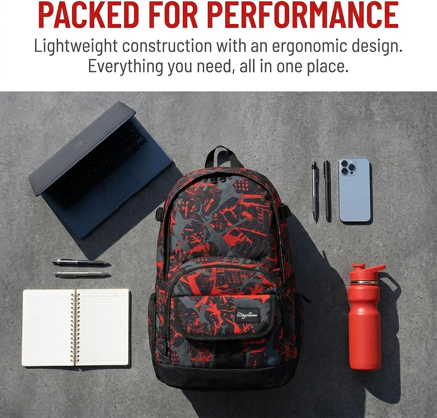 School Backpack Travel Bag for Men & Women Lightweight College