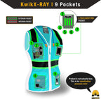 FIRST LADY Safety Vest for Women Class 2 ANSI OSHA Hi Vis Vest