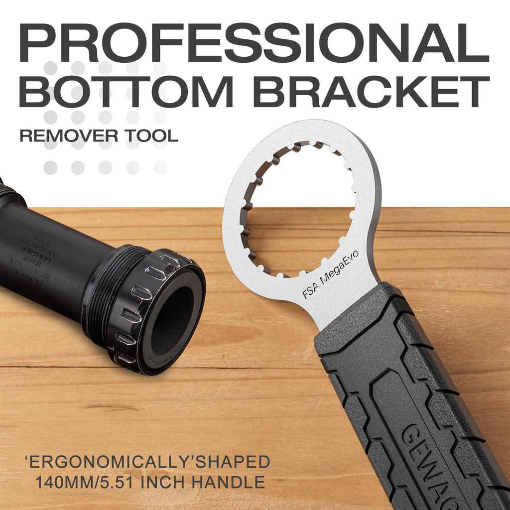 Bicycle Bottom Bracket Tool - Bottom Bracket Removal Install Tool Compatible with Shimano Hollowtech II/BB9000