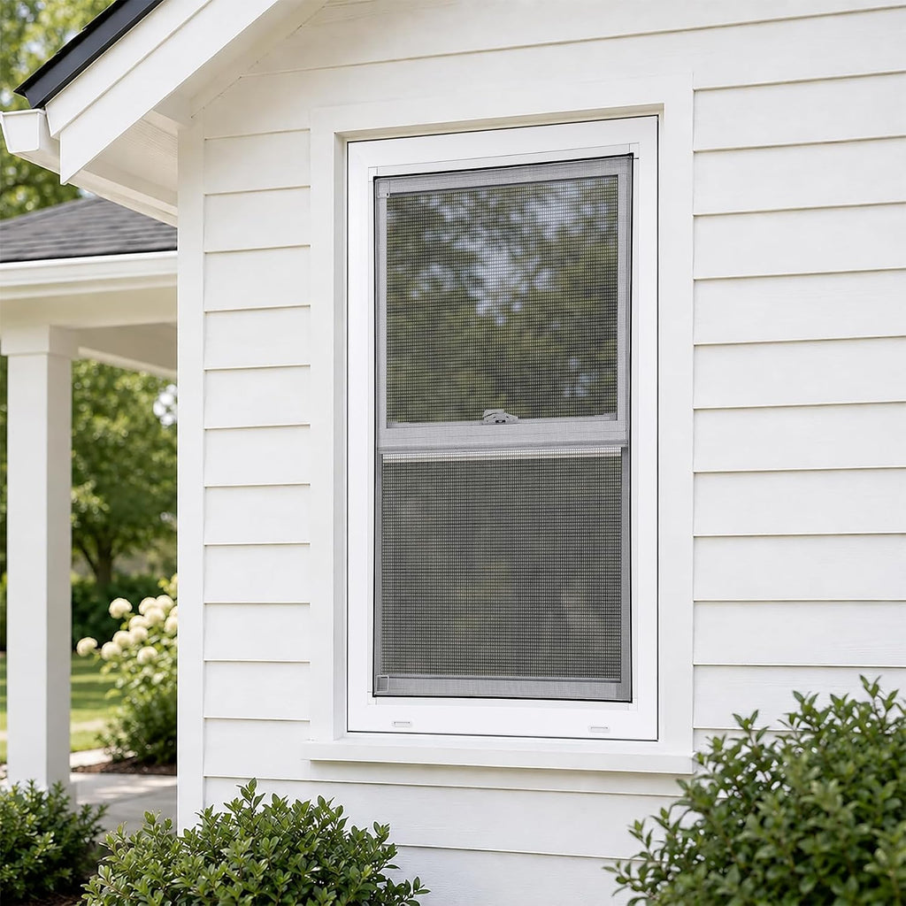 Vinyl Double Hung Sliding Window 24x36, Double Pane Glass, White