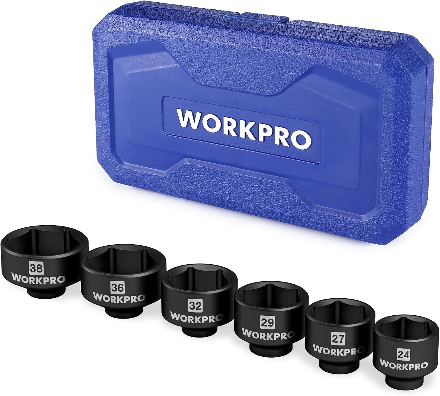 24-38mm (6-Piece) Oil Filter Socket Wrench, Oil Filter Removal Tool, Oil Filter Change Set, Ideal for Some Ford F250