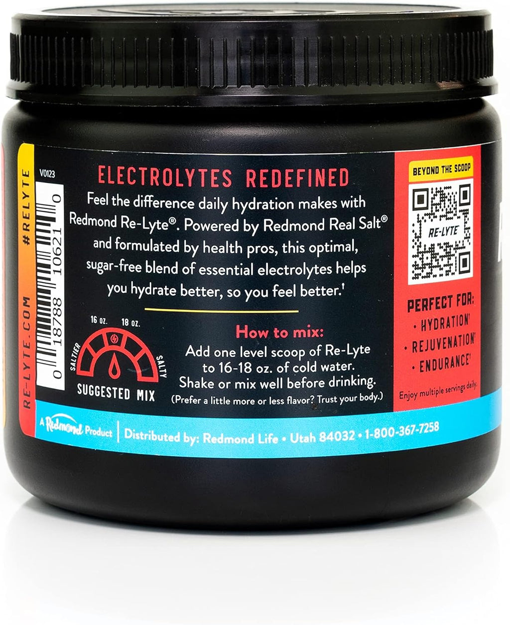 Re-Lyte Sugar Free Electrolyte Powder Mix (Strawberry Lemonade)