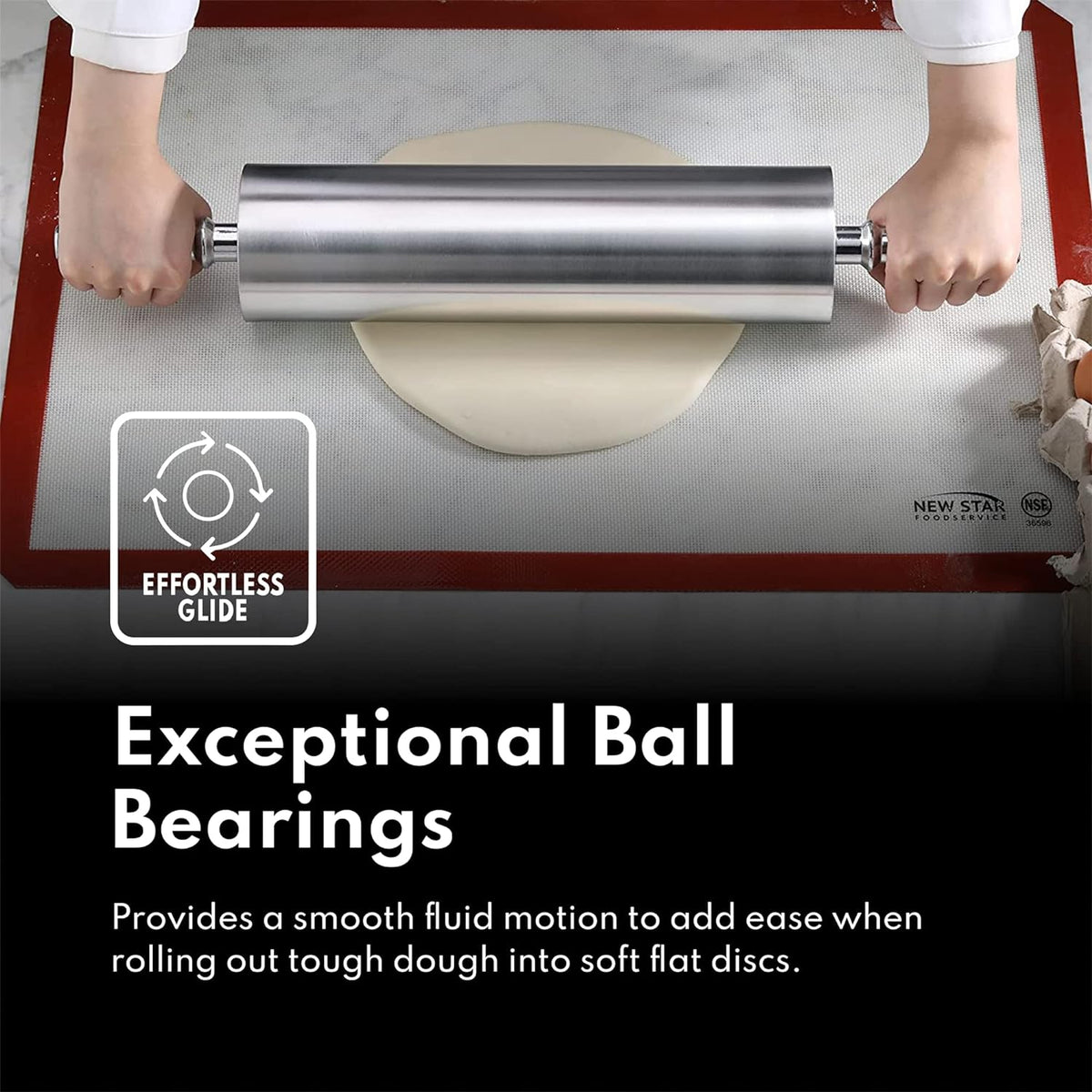 13 Inch Aluminum Rolling Pin
