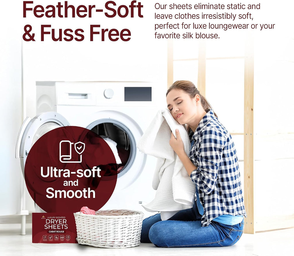 Dryer Sheets for Women - B.accarat Inspired Scent Long Lasting by Perfa