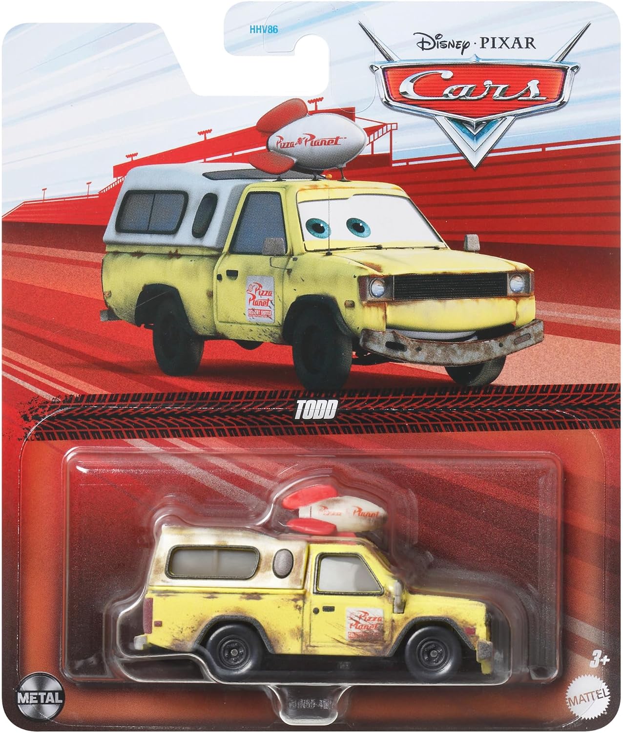 /Pixar Cars Todd Pizza Planet Truck Diecast Vehicle
