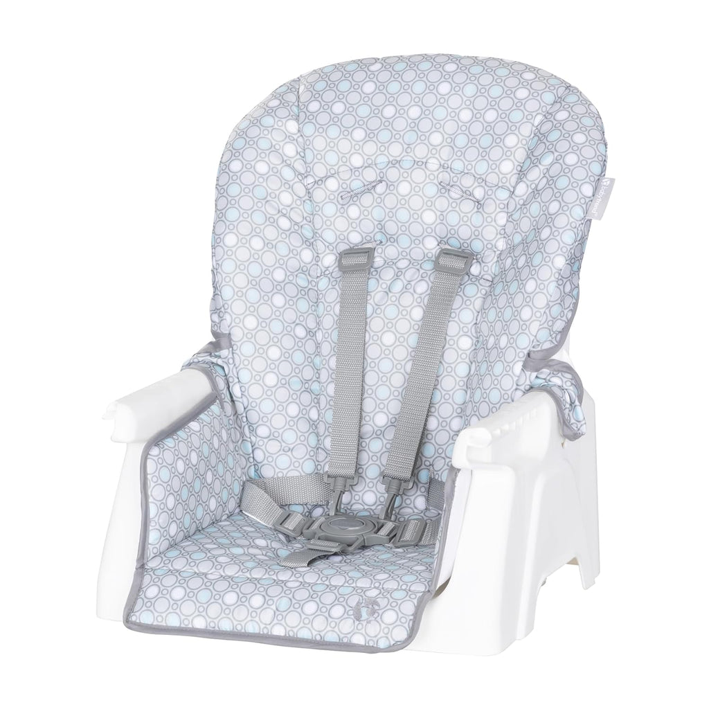 Adapt SpaceSaving Booster High Chair, Elephant Meadow Coral