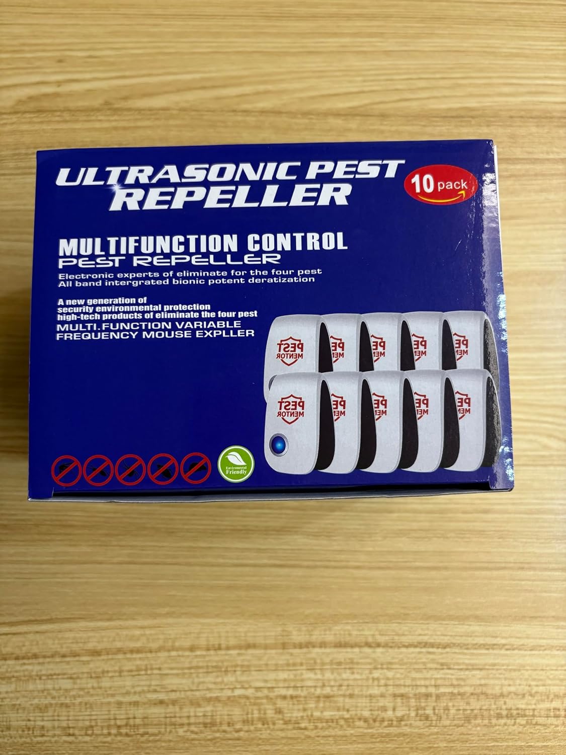 Ultrasonic Pest Control Repeller 10 Packs, Electronic Pest Repellent, Insect Repeller for Bugs, Mouse, Mosquito