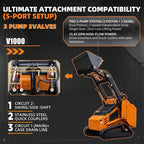 DS-V1000,1.8 Ton 24HP Mini Skid Steer Loader w/KUBOTA D1105EPA Diesel