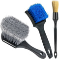 Tire Brushes for Cleaning Tires, Car Wheel Brushes for Cleaning Wheels, Rim Cleaner Brush for Car Detailing, Premium