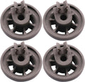 4 Pack Lower Rack Wheels for LG Dishwasher 4581DD3003B 4581DD3003C Gray