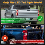 LED Tail Light Compatible With 2019-2026 Chevy Silverado 1500 Left Side