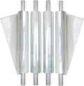 Stretch Film/Wrap, 20" x 1000' 80G With Handle, 4-Pack, Clear