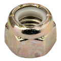 1/2"-13 (50 Pack) Grade 8 Nylon Insert Locknut Yellow Zinc by Makers Bolt