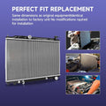 UIU CU2891 Engine Coolant Radiator with TOC Fit for Toyota RAV4