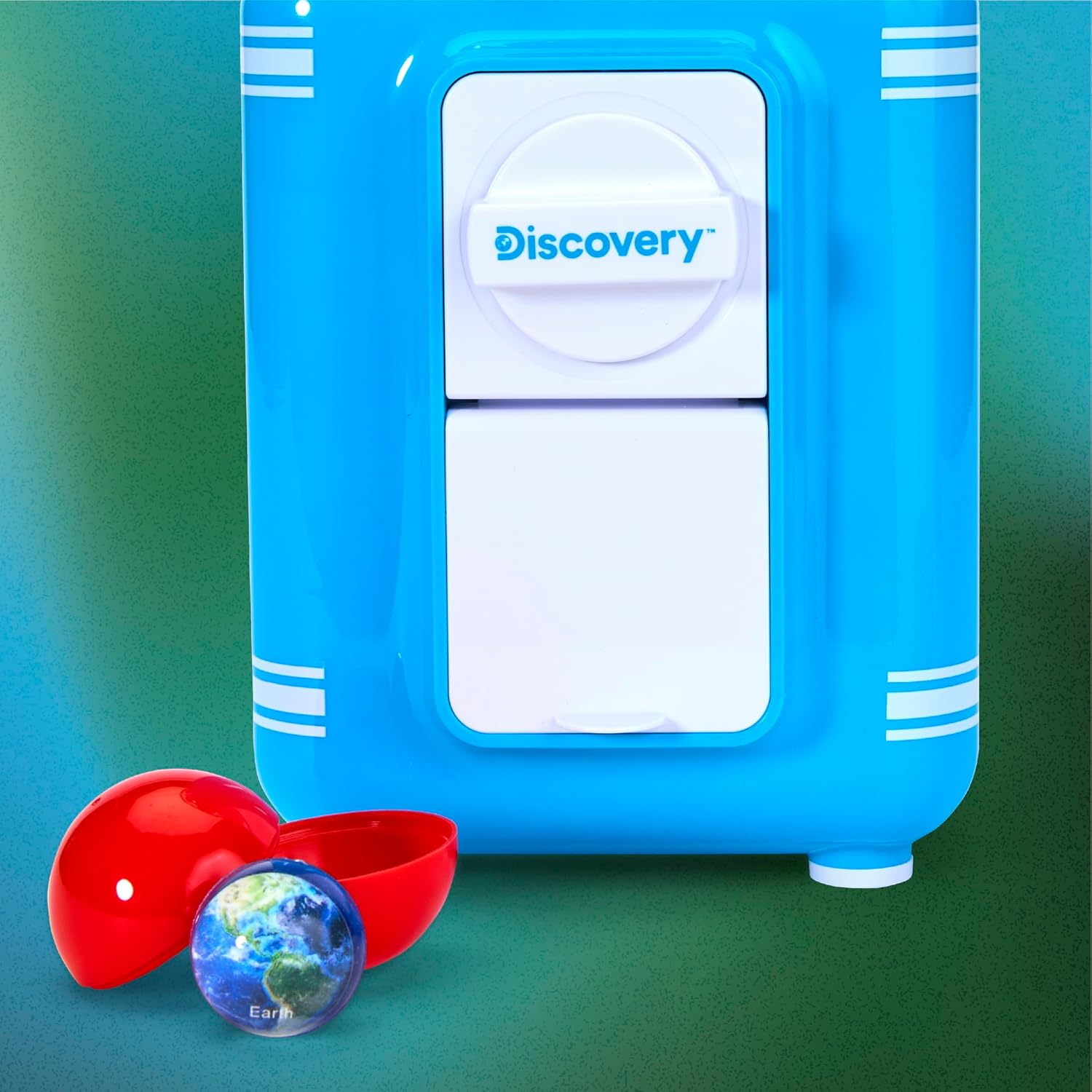 Toy Vending Machine for Kids| Dispense 12 Surprise Prize Capsules| Refillable Mini Gumball Machine Toy| Planet Bouncy