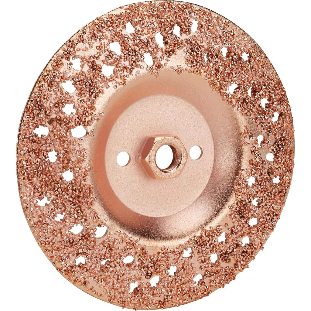 7" Carbide Tired Grinding Disc, 5/8"-11 Threaded Center