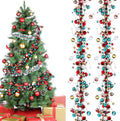 9 ft Colorful Christmas Ball Garland Ball Ornaments Hanging Baubles Ornament for Xmas Christmas Tree Fireplace Wreath