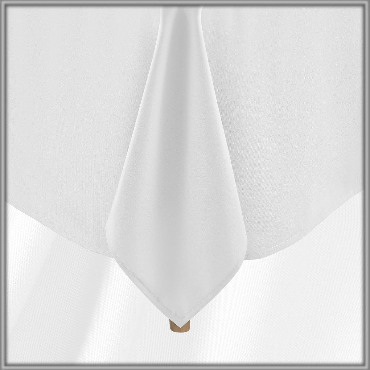 5 Pack 90 x 132 Inch Rectangular Tablecloth, Washable Polyester Fabric Table Cloth for Dining Tables, Restaurants