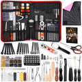 415 PCS Leather Working Kit, Leather Tool Kit, LeatherCrafting Set