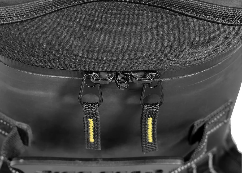 Waterproof Hurricane Adventure Tank Bag, fits Most Honda Yamaha Kawasaki Adventure Bikes Black