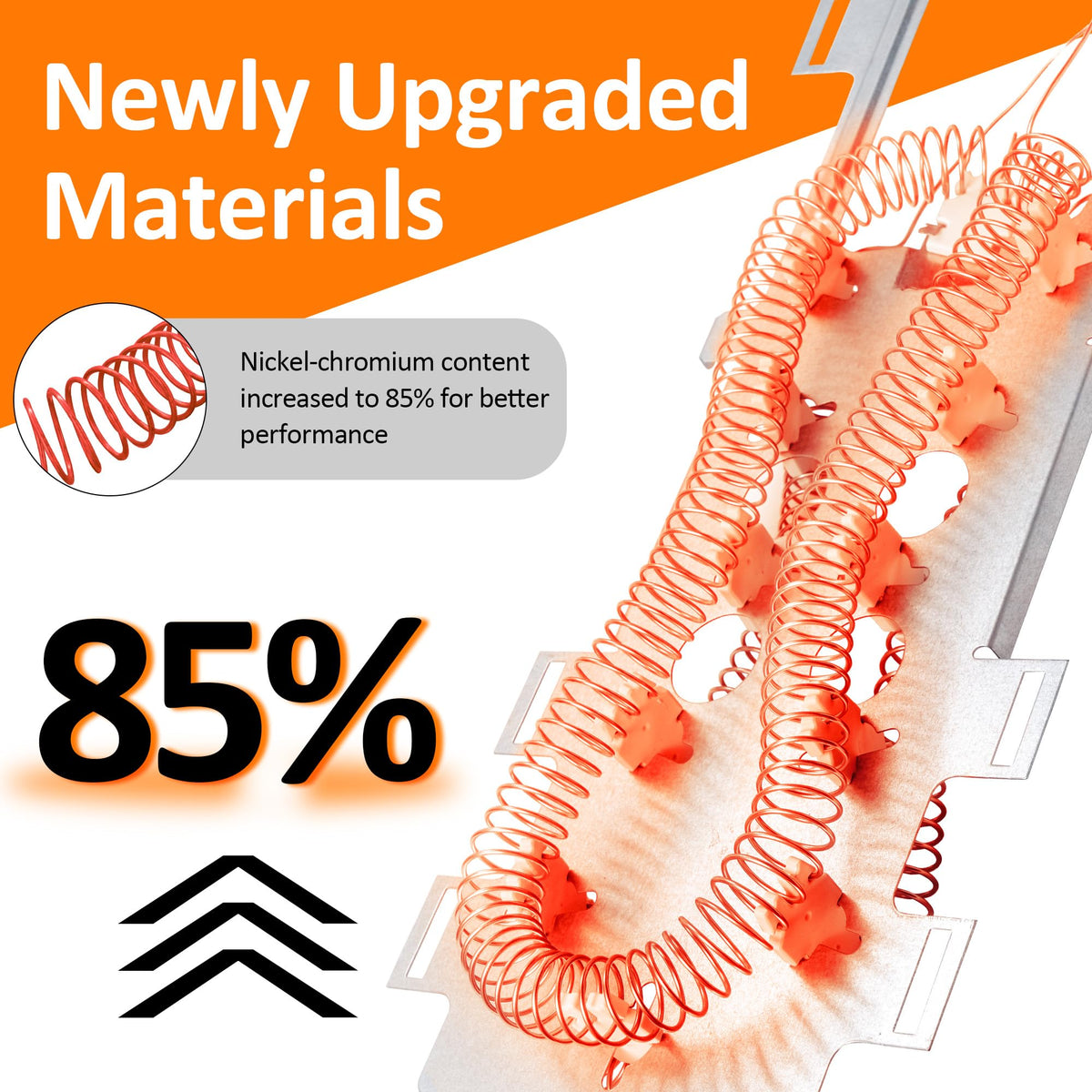WED9400VE0 WED75HEFW0 Dryer Heating Element Kit Fit for Whirl-pool Duet