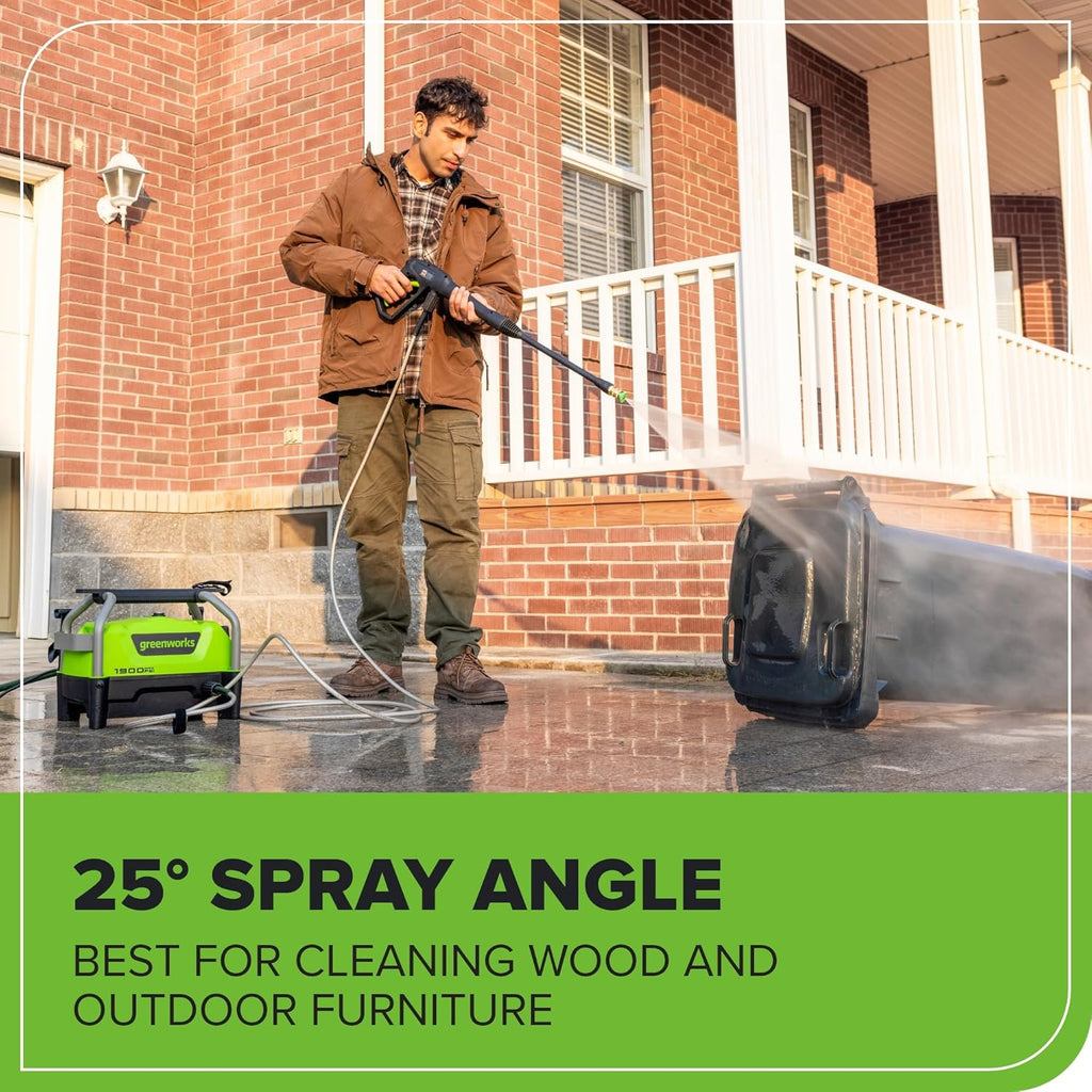 1900 PSI (1.2 GPM Max) Electric Pressure Washer