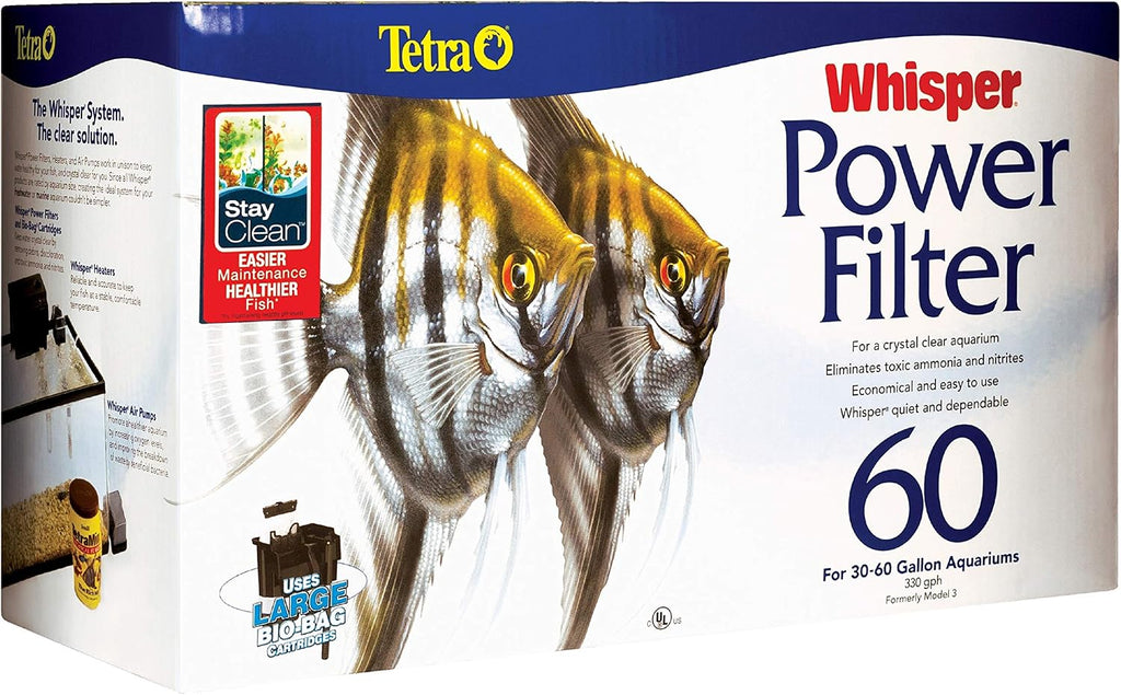 Whisper PF60 Power Filter For Aquariums