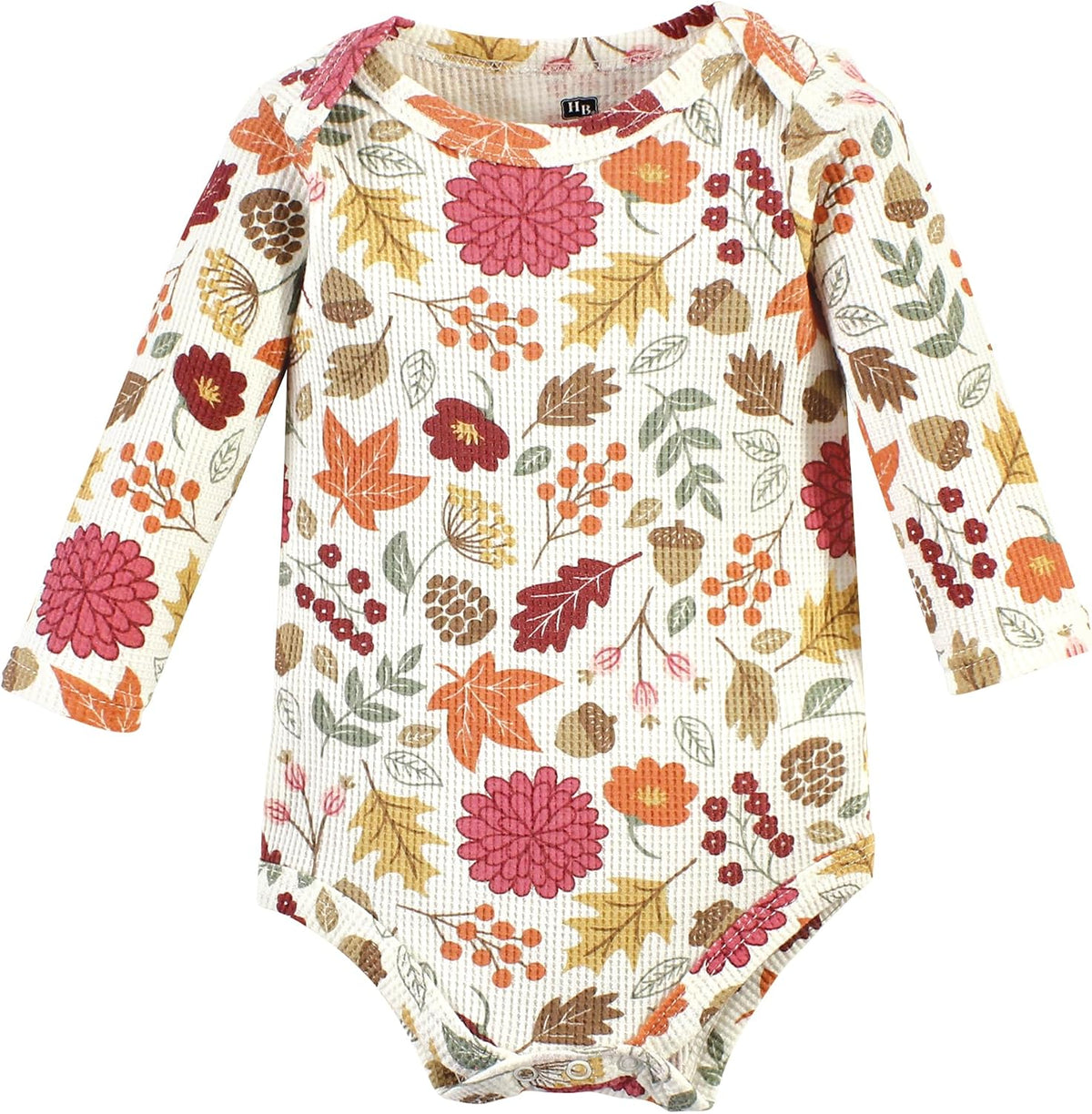 Unisex Baby Thermal Long Sleeve Bodysuits