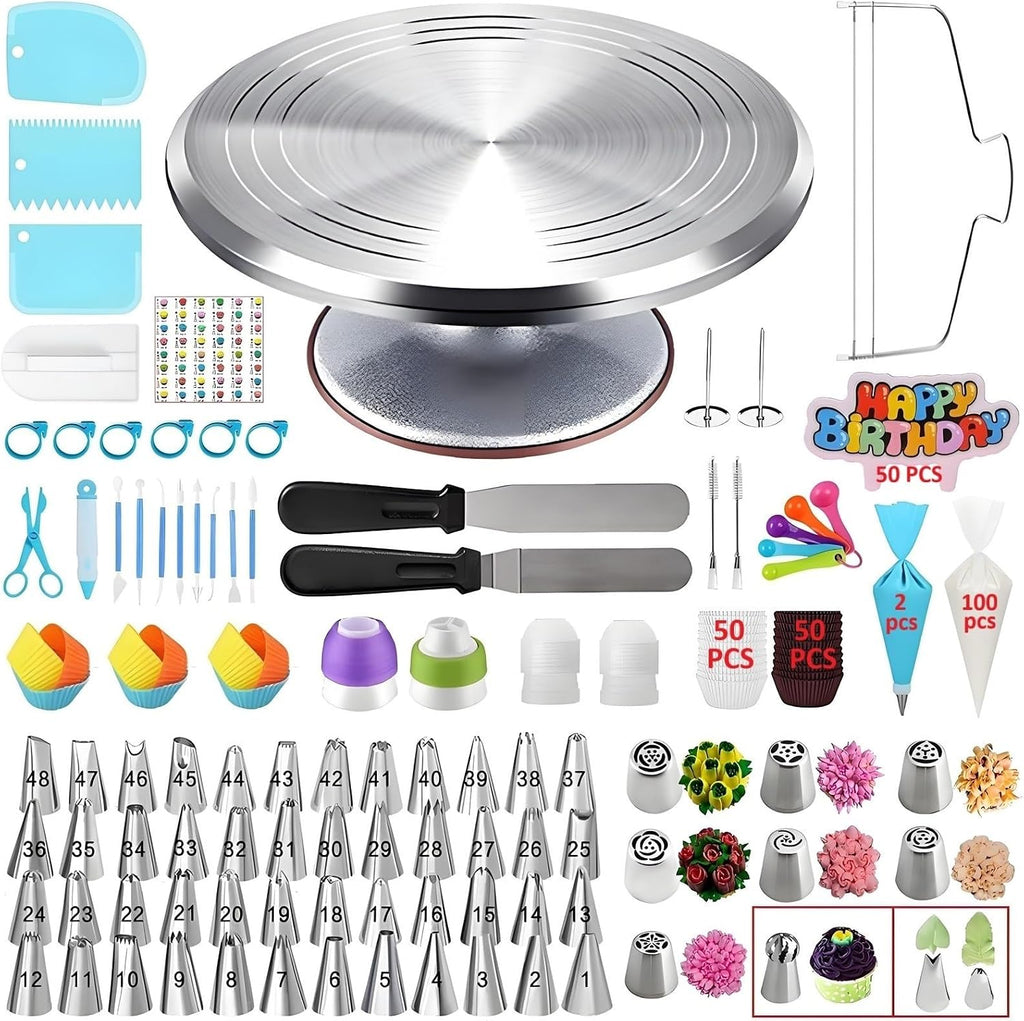 Cake Decorating Kit, 357 Pcs Baking Supplies