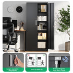 Metal Garage Storage Cabinet, Durable Metal Storage Solution