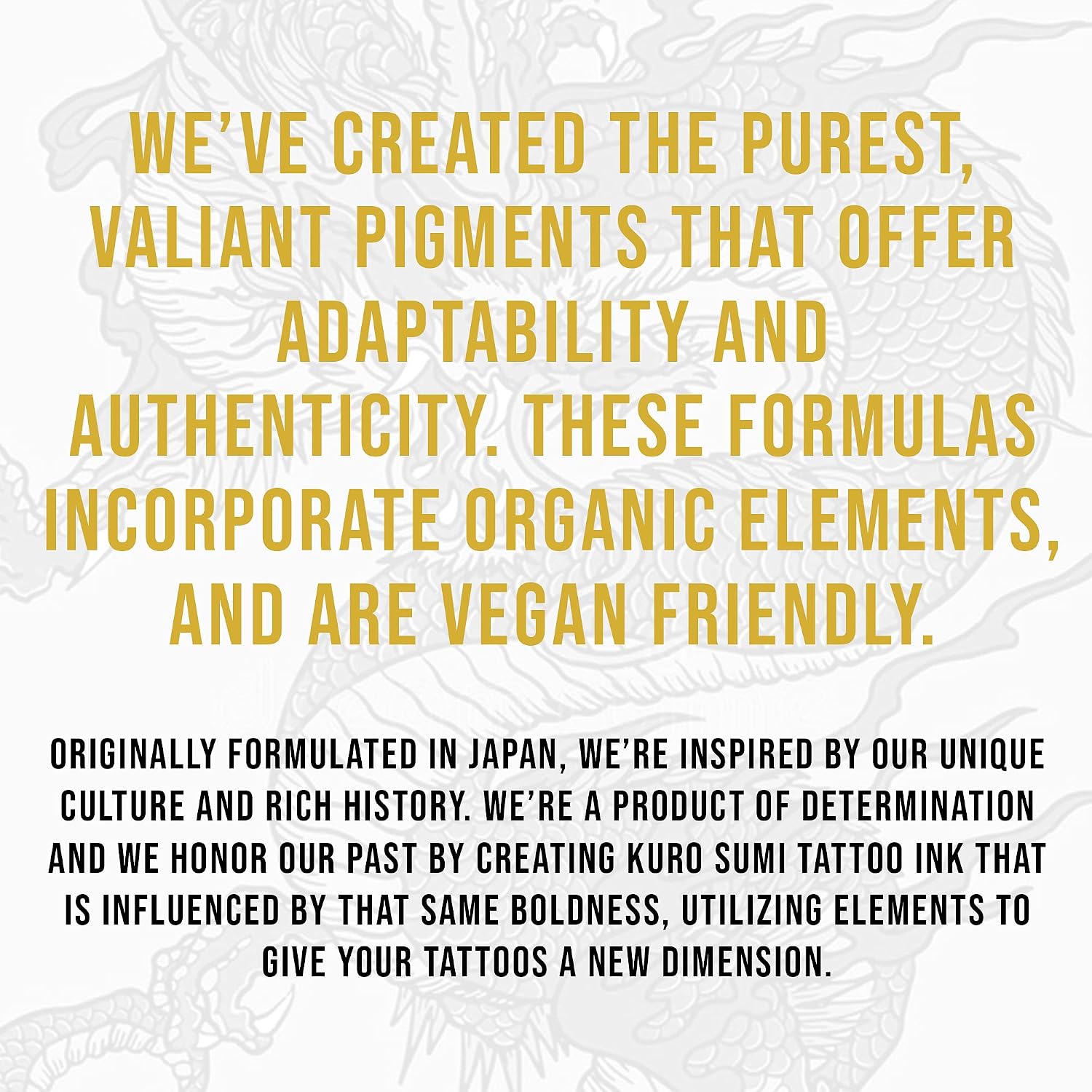 Japanese Tattoo Color Ink Pigments, Vegan Professional Tattooing Inks, Soft Greywash Shading Ink, 6 Ounce