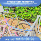 Security Cable Lock (5' to 25’ Lengths) with Combination, 5ft | Weatherproof, Resettable Combination, Multi-Purpose
