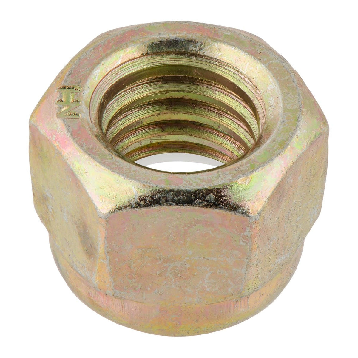 3/8-16 (100 Pack) Grade 8 Nylon Insert Locknuts, Coarse Thread, Nylock Nuts by Makers Bolt