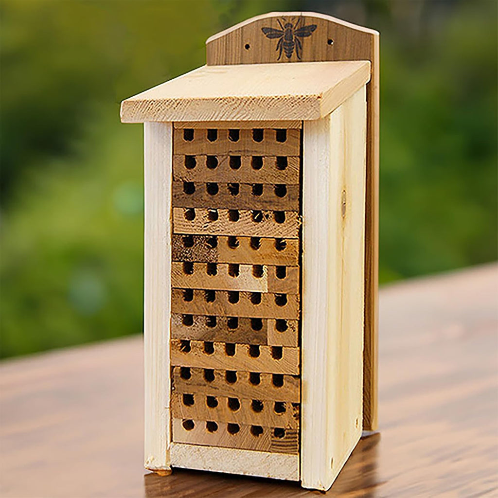 Woodlink Heavy Duty Cedar Mason Bee Houses, Large, Pack of 2