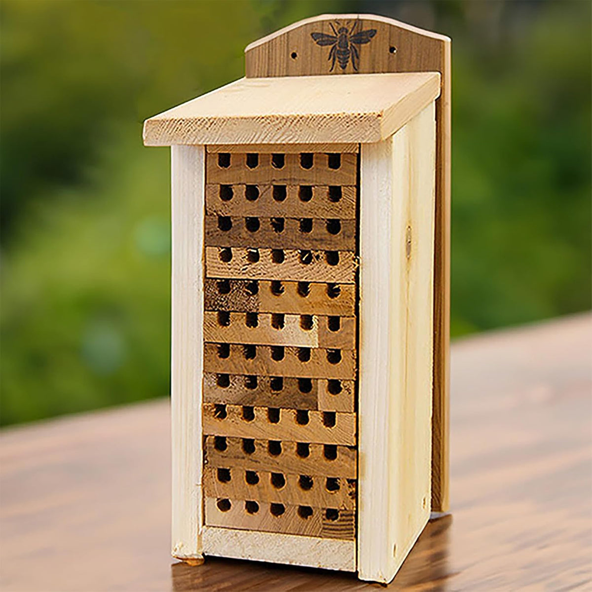 Woodlink Heavy Duty Cedar Mason Bee Houses, Large, Pack of 2