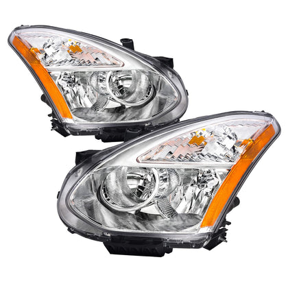 Headlights Assembly for 2008 2009 2010 2011 2012 2013 Nissan Rogue, 2014-2015 Nissan Rogue Select Headlight Headlamp