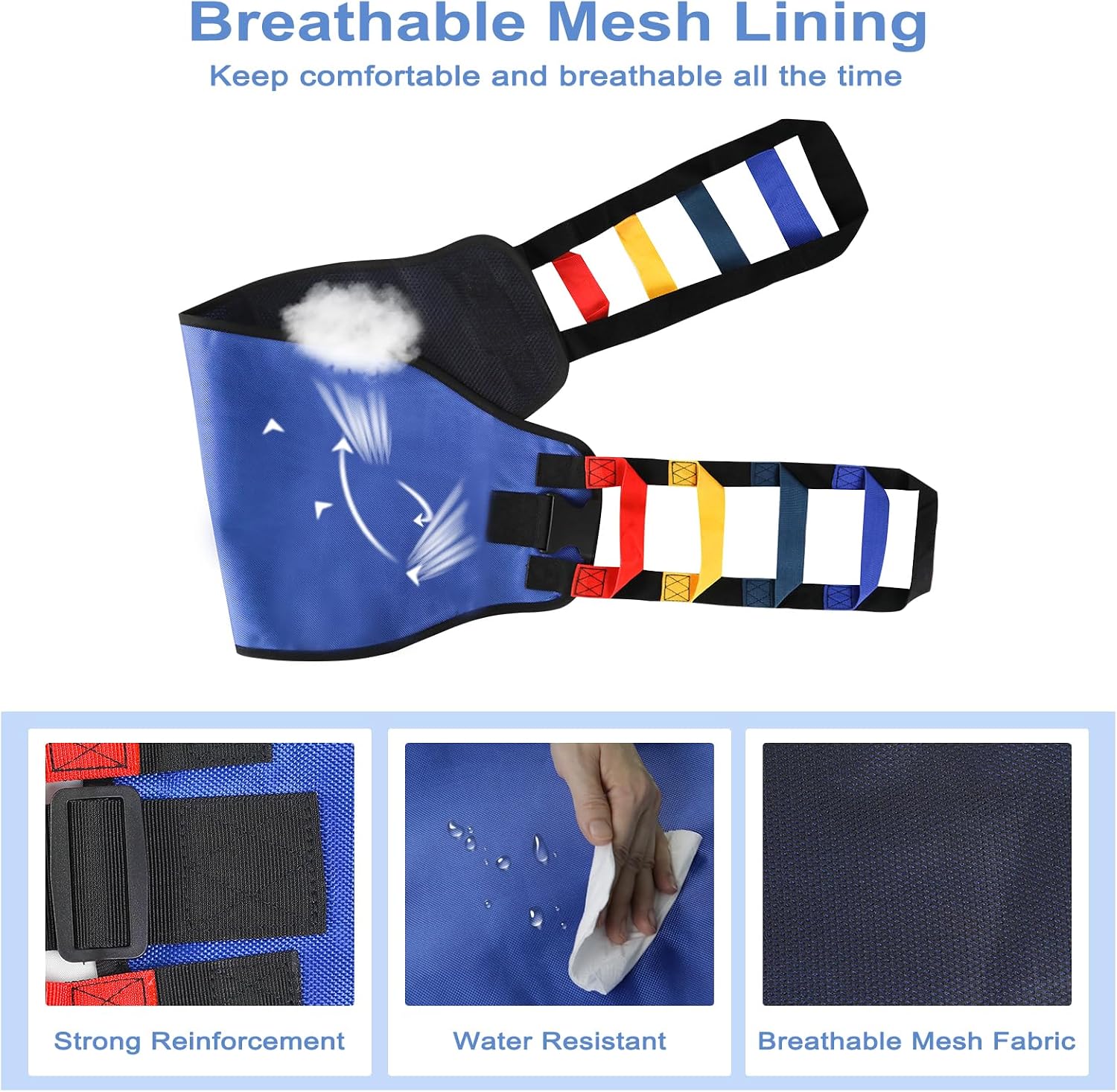 Transfer Sling Transfer Belt for Elderly Gait Belts for Seniors with Handle