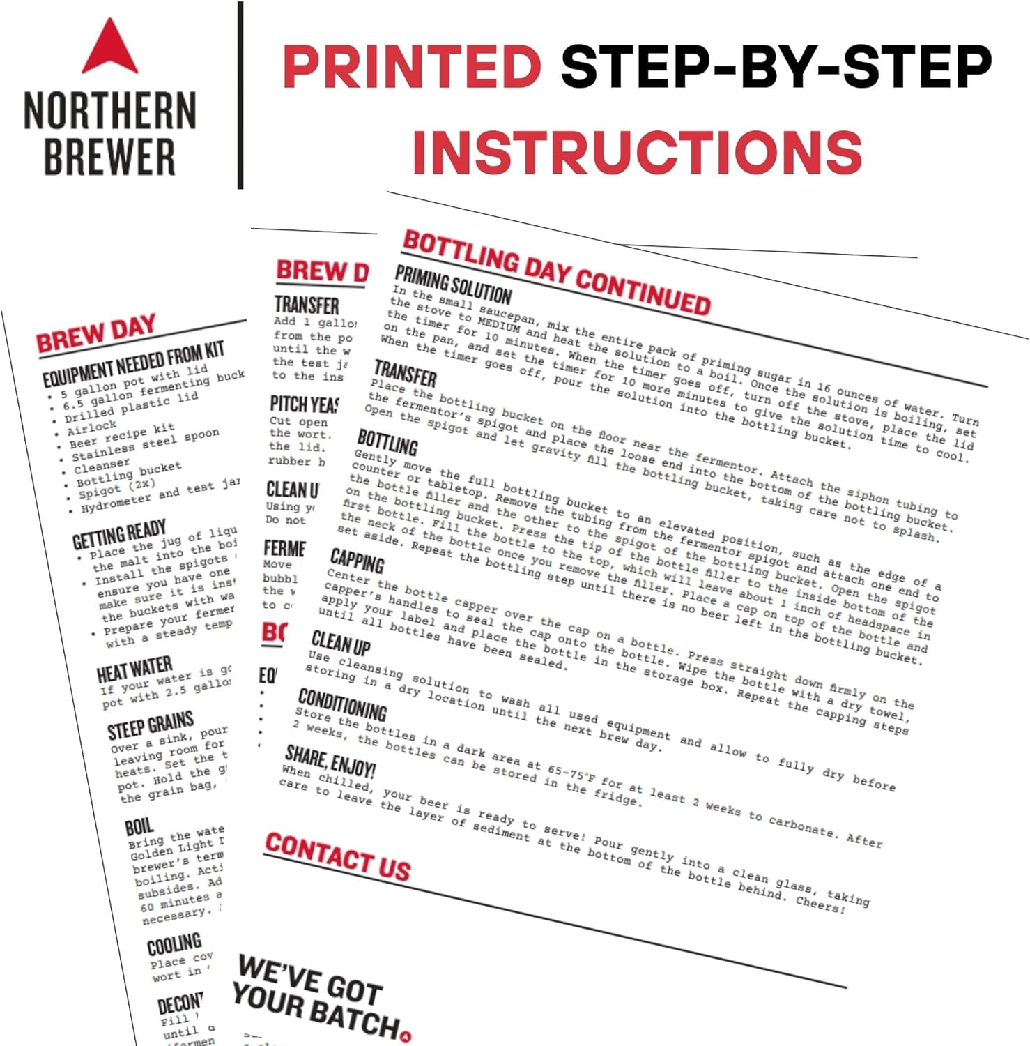 Essential Brew. Share. Enjoy. HomeBrewing Starter Set, Equipment and Recipe for 5 Gallon Batches (Block Party Amber)