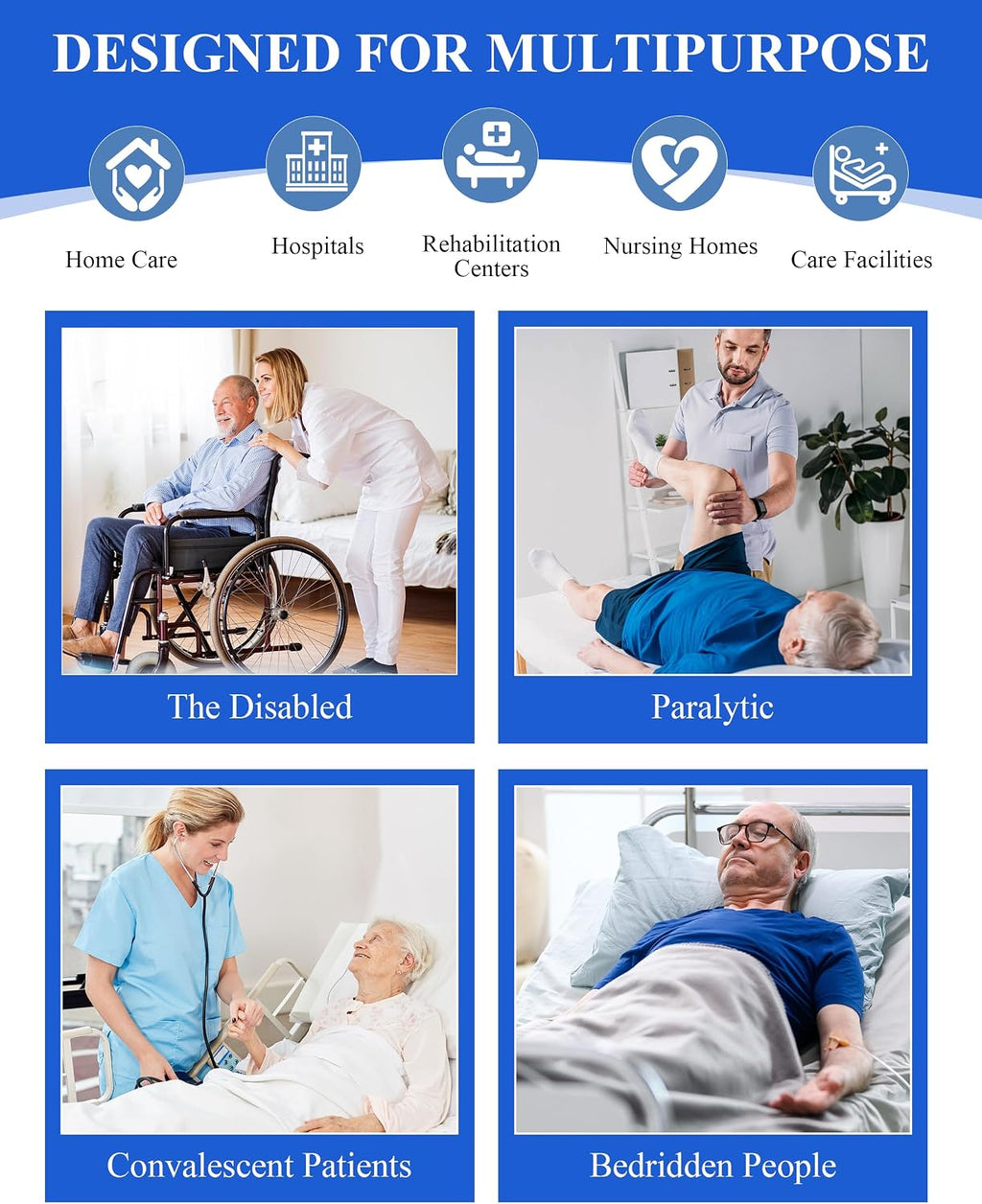 Transfer Sling Lift Assist Gait Belt for Seniors and Disabled