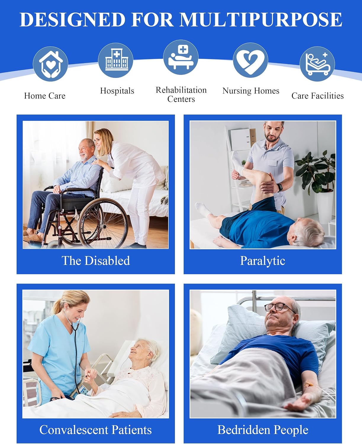 Transfer Sling Lift Assist Gait Belt for Seniors and Disabled