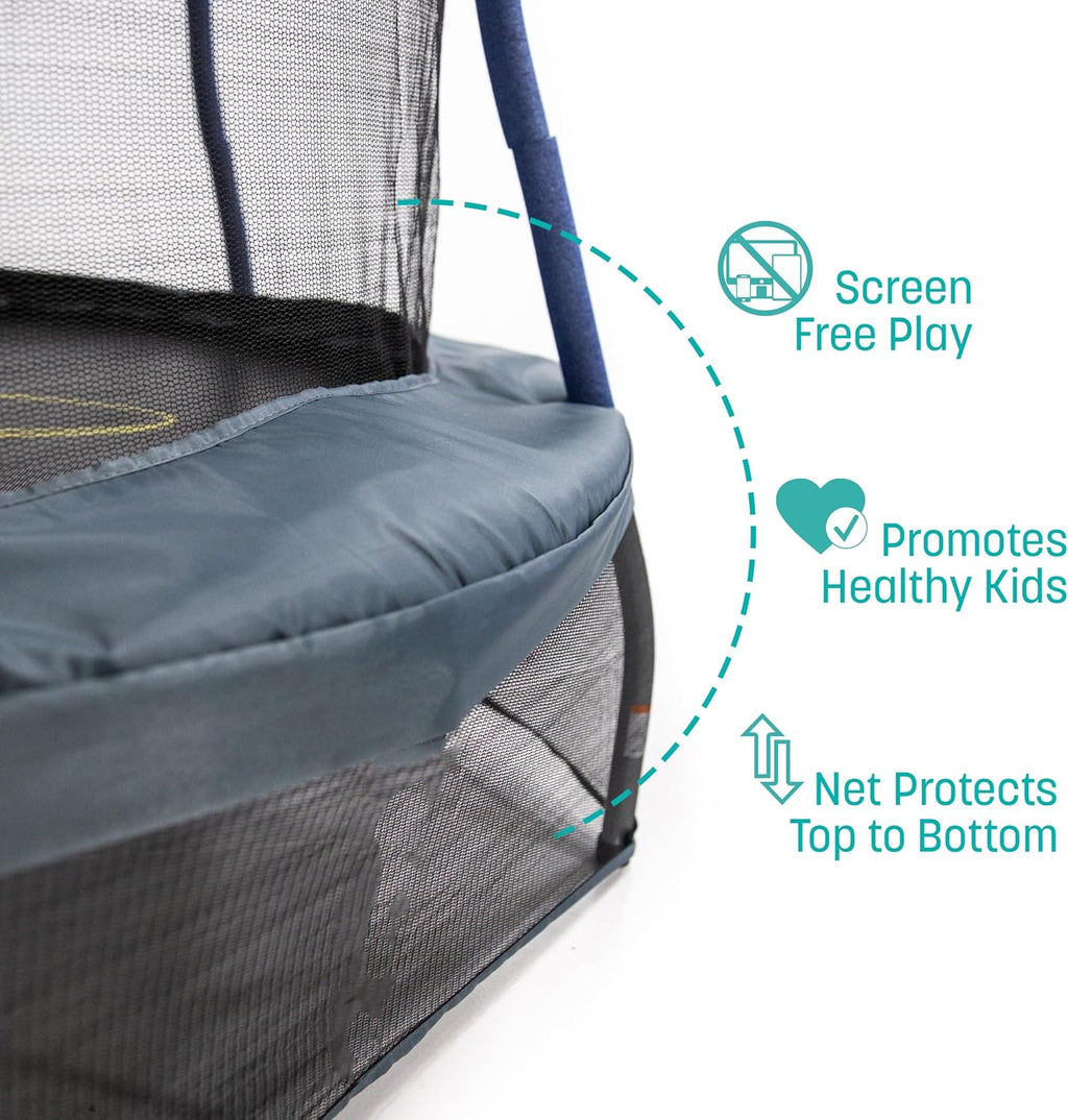 Mini Trampoline with Enclosure Net