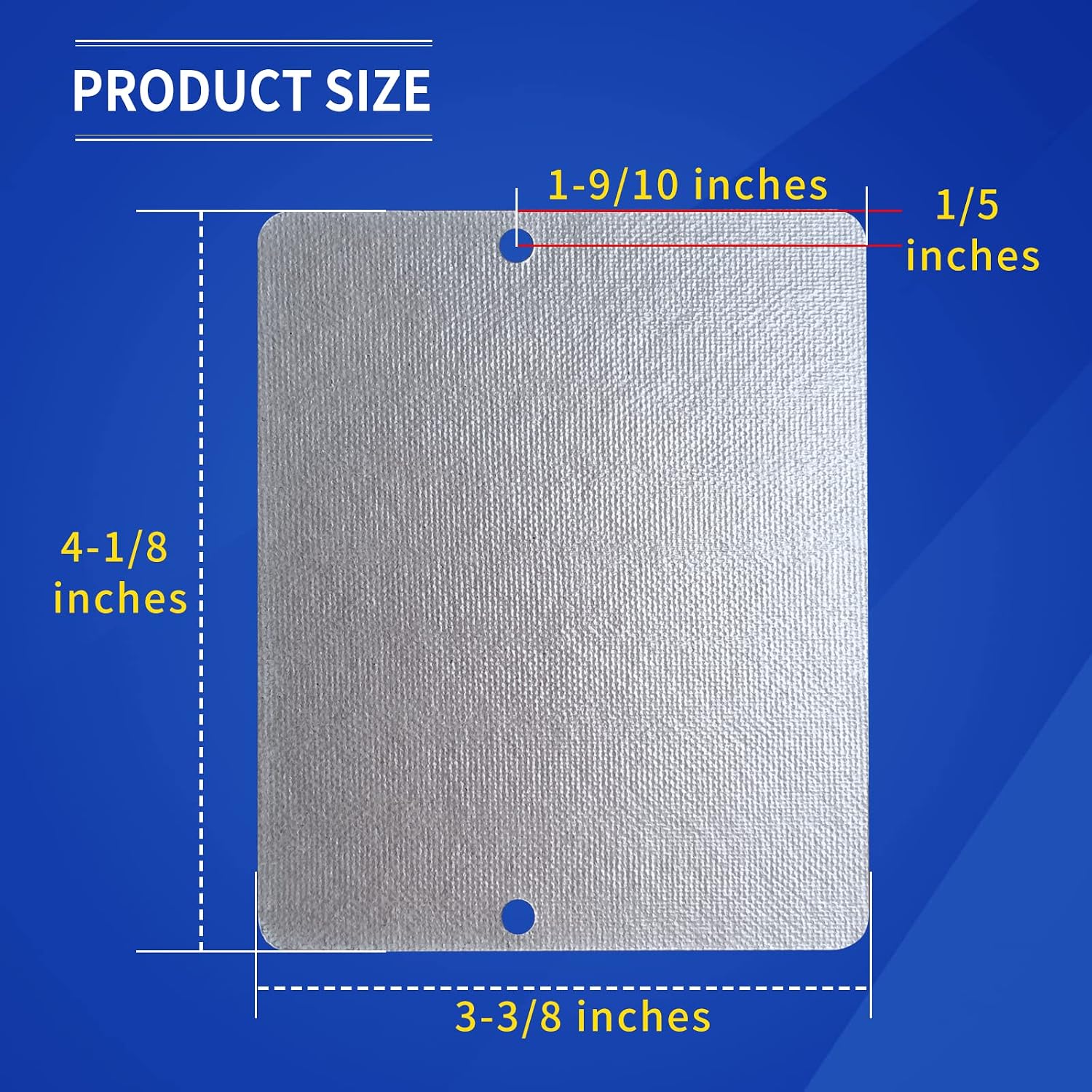 WB34X21271 Microwave Waveguide Cover Compatible with GE Hotpoint Kenmore | Mica Sheet Compatible with Microwave oven