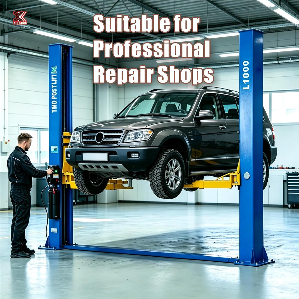 2 Post Auto Car Lift 10000 lb Capacity Truck Clear Floor 220V,L1000