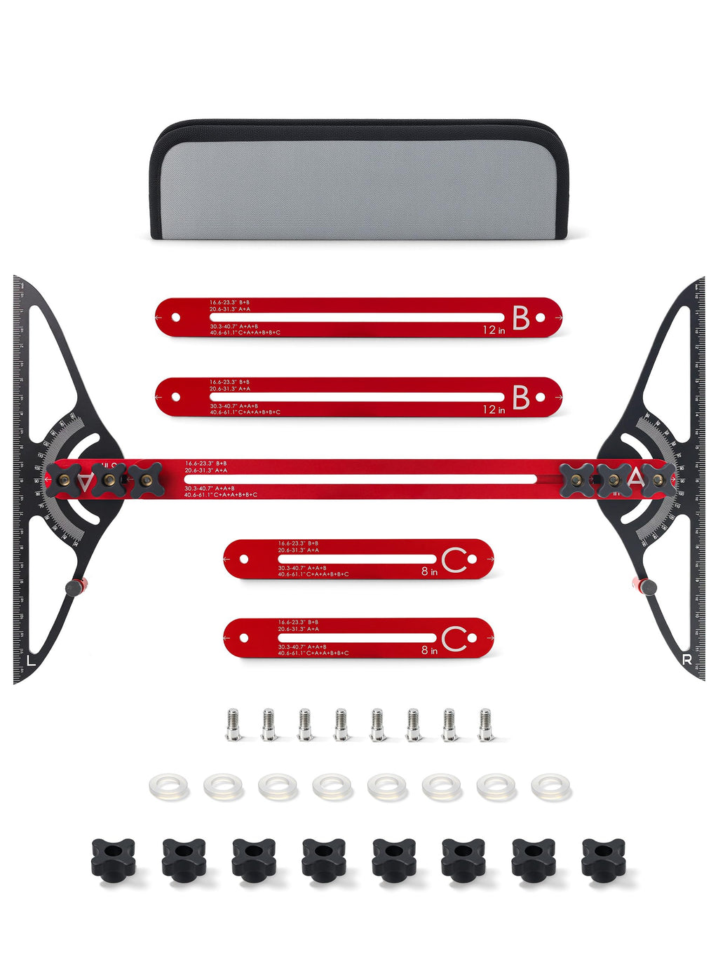 Stair Tread Template Tool for DIYers & Professional Carpenters