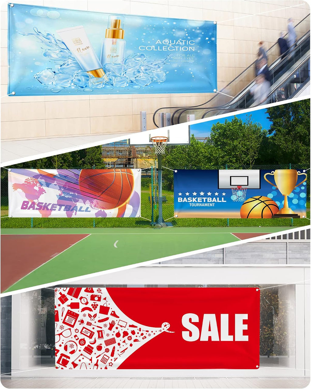 Custom Vinyl Banners and Signs Customize for Business Outdoor, Personalized Banner Customize with Logo Text for Party