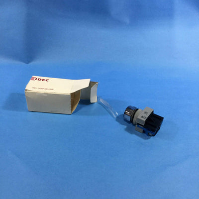 IDEC ABW110-B 1 Normally Open Contact, 22 MM Diameter, Black, Flush, MOMENTARY Operation, Non-Illuminated, Octagonal, Push Button, TW Series