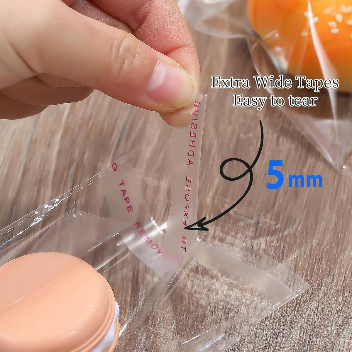 2"x4" 3.2Mil Small Self Sealing Cellophane Bags 400Pcs Jewelry Bags