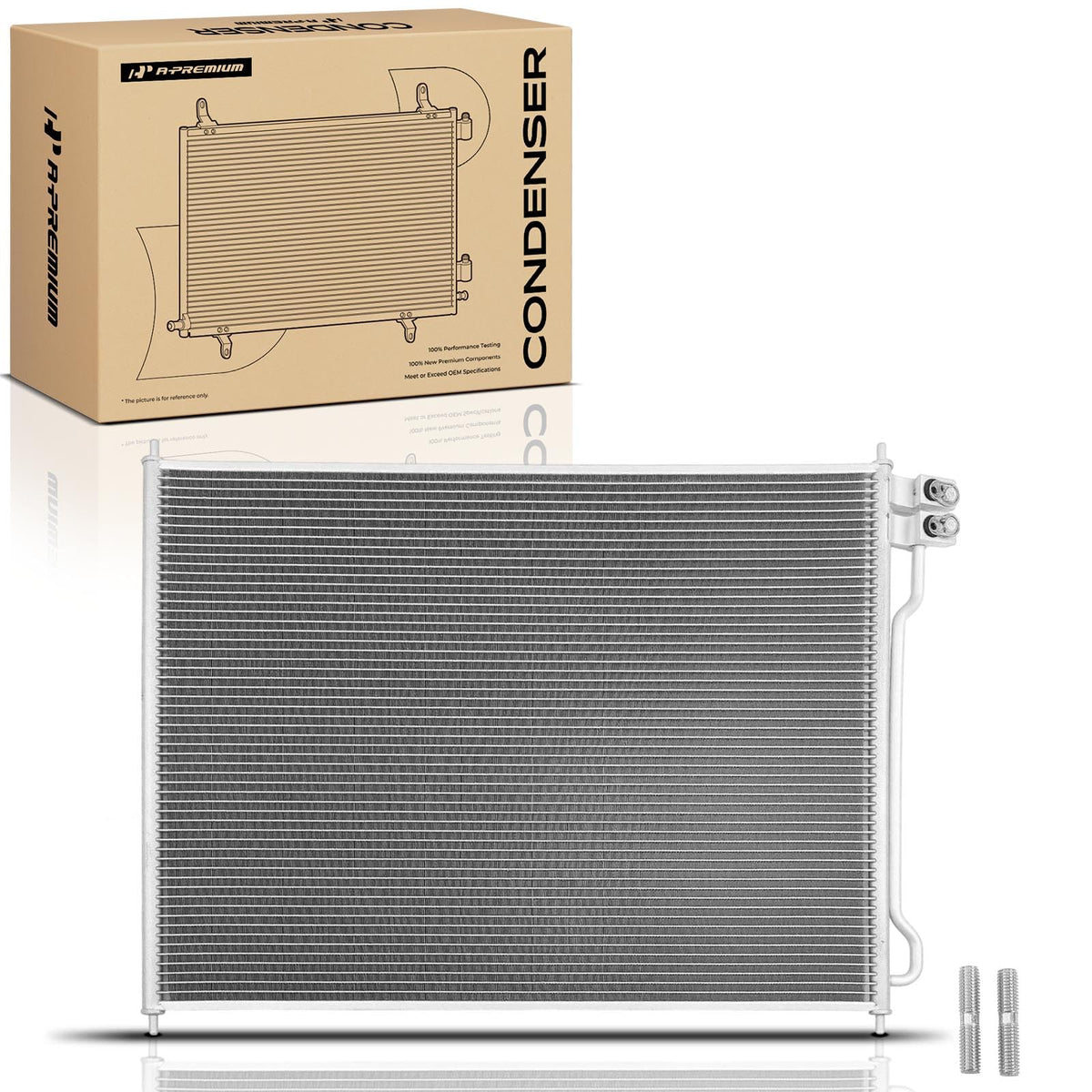 A-Premium Air Conditioning Condenser Compatible with Ford